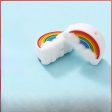 Wholesale Creative Cartoon Rainbow Diy Silicone Beads Sale