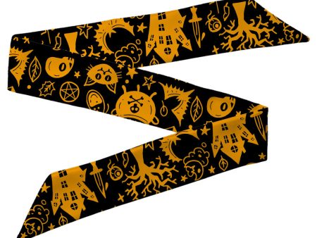 Wholesale Halloween Scarves and Polyester Headbands Fashion