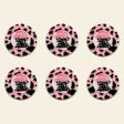 Wholesale 10PCS Cow Print Silicone Beads Sale