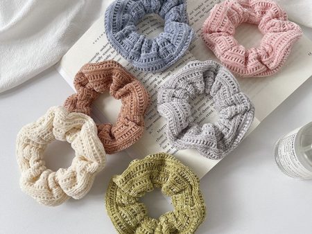 Wholesale Autumn and Winter Woolen Knitted Large Intestine Hair Ties Online Sale