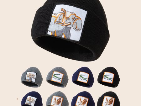 Wholesale Animal Cartoon Knitted Wool Hats on Sale