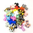 Wholesale 30 PCS DIY Cross Silicone Beads Online Hot Sale