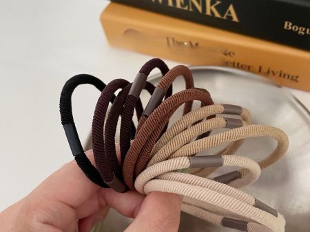 Wholesale Earth Tones High Elastic Headband Leather Hoop For Discount