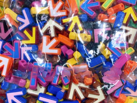 Wholesale 200PCS DIY Acrylic Arrow Beads For Sale