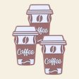 Wholesale 20pcs Silicone Cartoon Coffee Cup Beads Supply