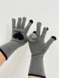 Wholesale Christmas Plush Love Knitted Gloves For Sale