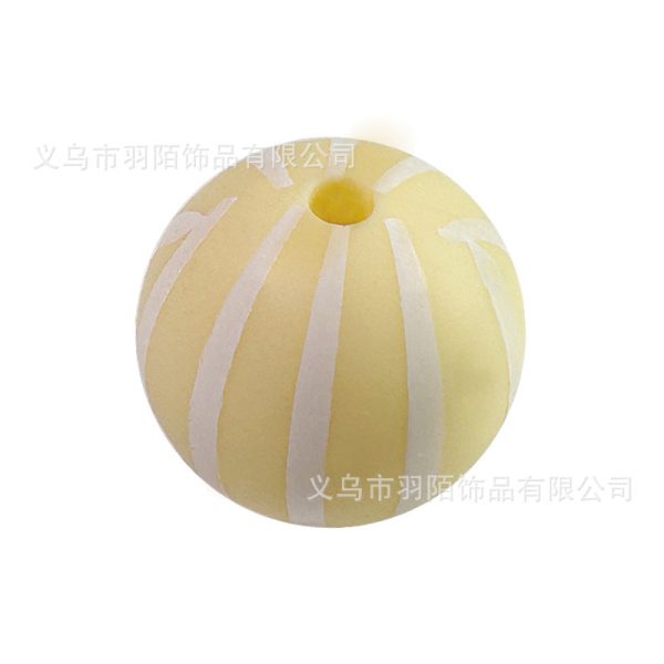 Wholesale 50PCS Rainbow Watermelon Silicone Balls Supply