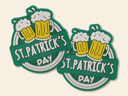 Wholesale 10pcs Patrick s Day Silicone Focal Beads For Sale