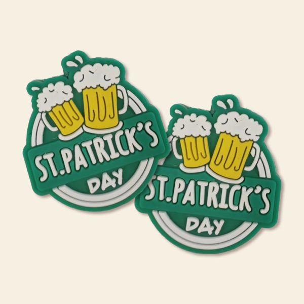 Wholesale 10pcs Patrick s Day Silicone Focal Beads For Sale