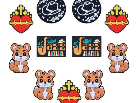 Wholesale 20 PCS Cartoon Squirrel Silicone Beads Online Sale