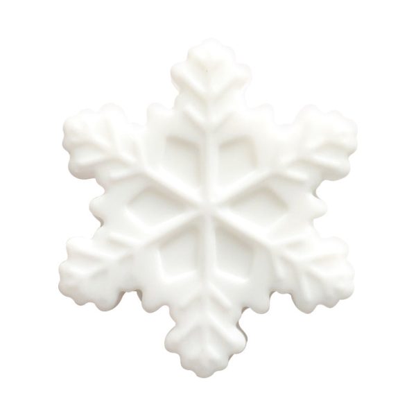 Wholesale 10pcs pack Snowflake Silicone Focus Beads Online now