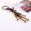 Wholesale Mobile Robot Cowhide Keychains on Sale