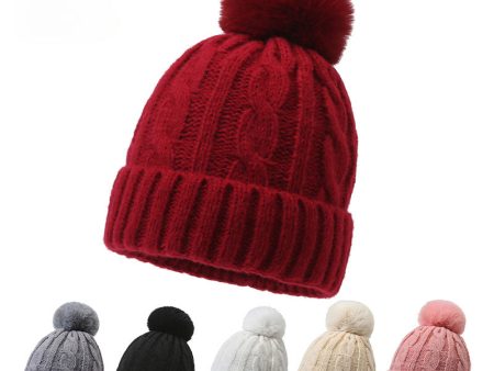 Wholesale 2023 Winter Velvet Thickened Warm Hat Cotton Woolen Hat Fashion