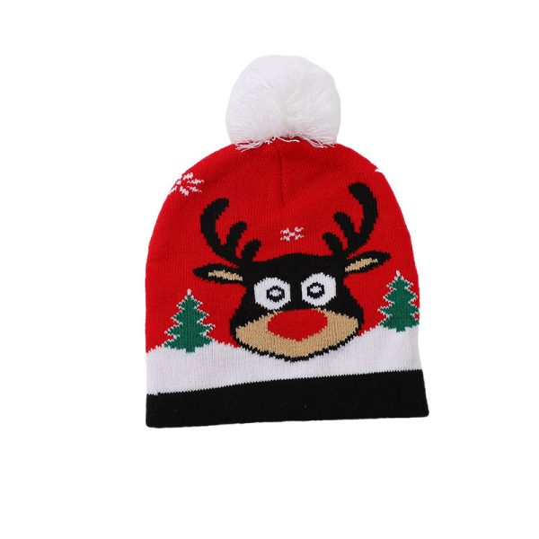 Wholesale Christmas Hats Children s Knitted Woolen Hats Colorful Knitted Hats Christmas Hats Cheap