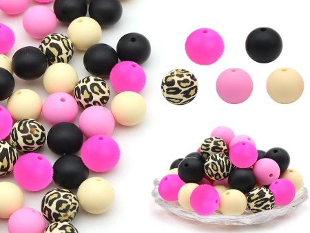 Wholesale 50PCS PACK 12mm Silicone Beads Discount