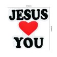 Wholesale 10PCS Love Jesus Silicone Focus Beads Online