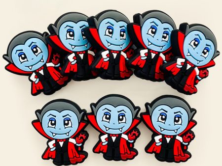 Wholesale 10pcs Cartoon Vampire Silicone Focus Beads For Sale