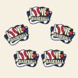 Wholesale 20pcs Silicone Cartoon Baseball Beads Fashion