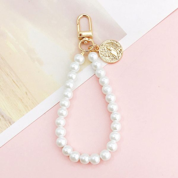 Wholesale Glass Pearl Pendants, Pentagram Pendant Chains, Mobile Phone Lanyards Hot on Sale