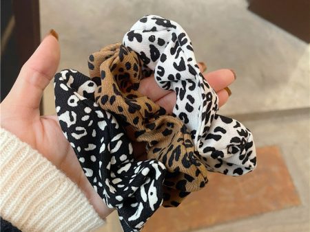 Wholesale Winter Leopard Print Hair Ties Online Hot Sale