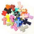 Wholesale 30 PCS DIY Cross Silicone Beads Online Hot Sale