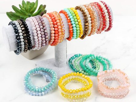 Wholesale DIY Crystal Colorful Elastic Bracelet Discount