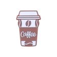 Wholesale 20pcs Silicone Cartoon Coffee Cup Beads Supply