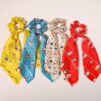 Wholesale Christmas Snowflakes Christmas Tree Streamers Large Intestine Hair Tie Fashion