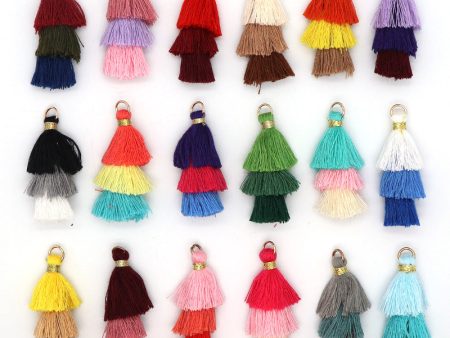 Wholesale 100PCS Tassel Handmade Diy Keychain Cheap