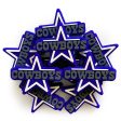 Wholesale 10PCS Cowboys Silicone Beads For Cheap