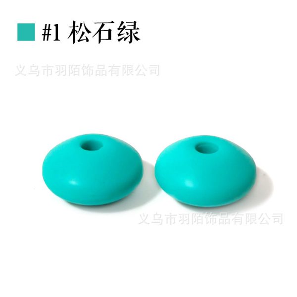 Wholesale 100PCS Silicone Abacus Beads Online