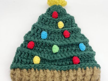 Wholesale Christmas Tree Knitted Handmade Wool Hats Online now