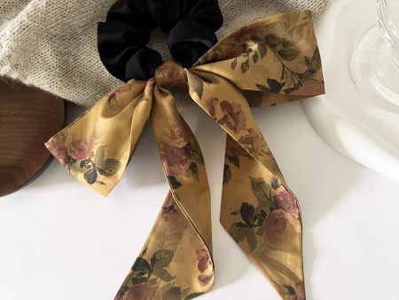 Wholesale Retro Ribbon Bow Hair Tie For Sale