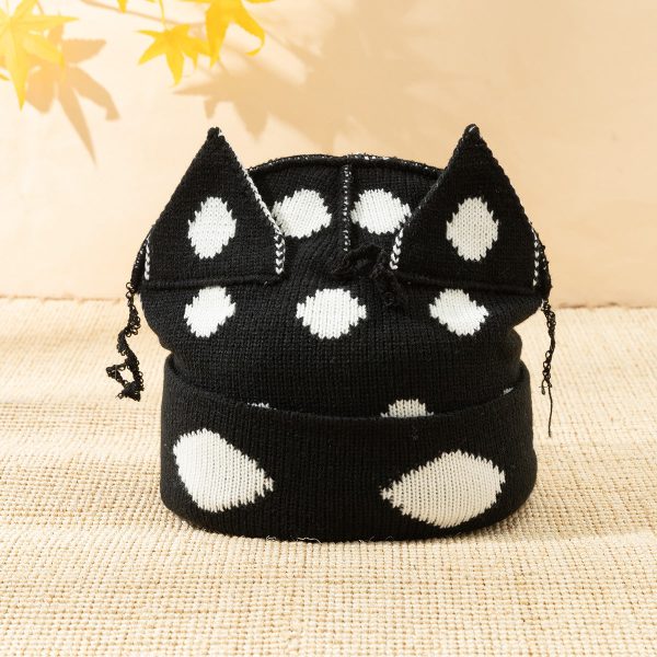 Wholesale Cute Cat Ears Knitted Hat Children s Cold-proof and Warm Woolen Hat Online now