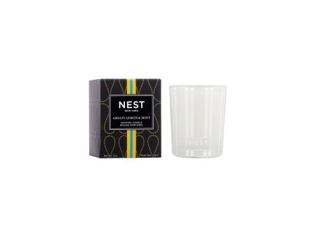 Amalfi Lemon & Mint Votive Candle Online now