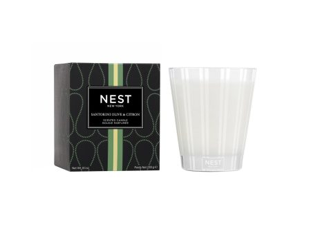 Santorini Olive & Citron Classic Candle on Sale