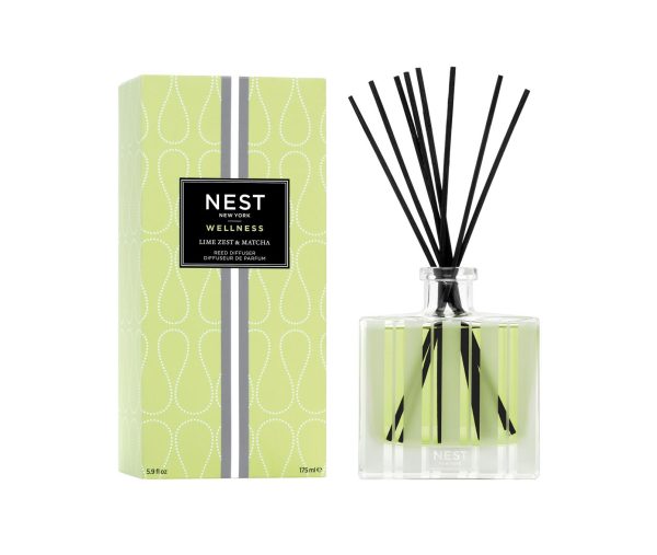 Lime Zest & Matcha Reed Diffuser Online Hot Sale