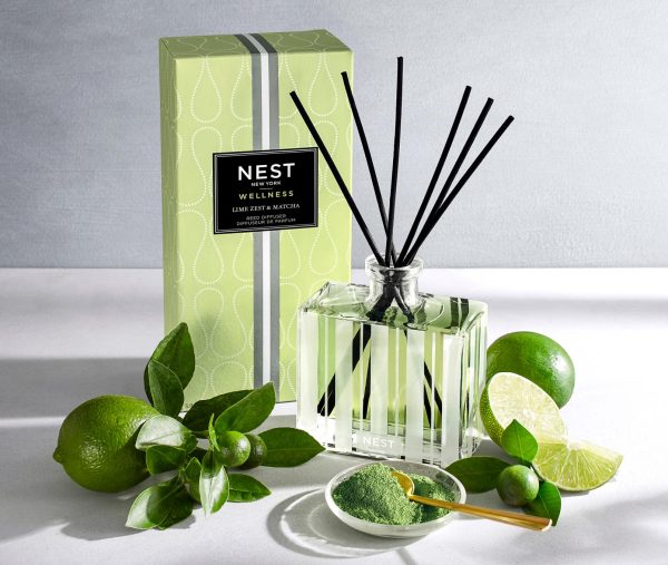 Lime Zest & Matcha Reed Diffuser Online Hot Sale