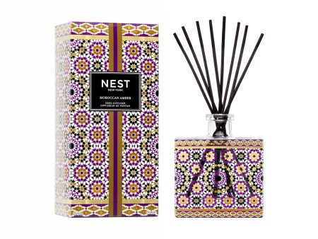 Moroccan Amber Decorative Reed Diffuser on Sale